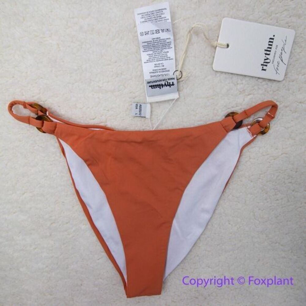 NEW Rhythm Free People Ring Itsy Bikini Bottoms, size L